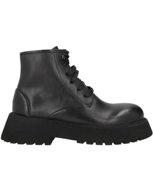 Marsèll Botines De Caña Alta - Negro