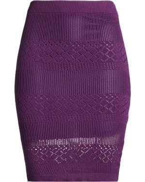 Babylon Midi Skirts - Purple