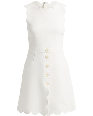 RED Valentino Mini Dress Polyester - White
