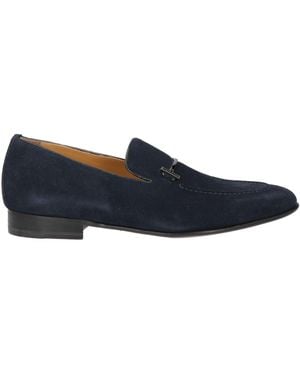 Testoni Loafers Leather - Blue