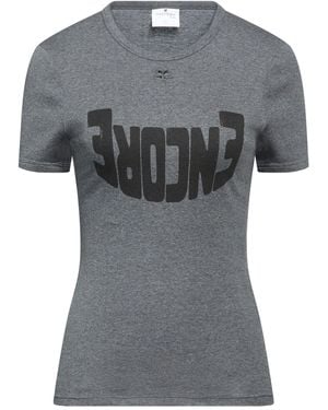 Courreges T-Shirt Cotton - Gray