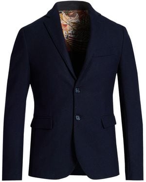 Squad² Blazer Polyester, Viscose, Elastane - Blue
