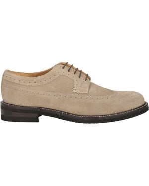 Barba Napoli Lace-Up Shoes Leather - Brown