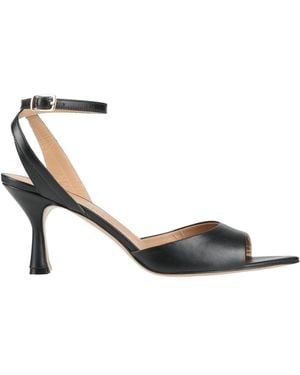 Divine Follie Sandals Leather - Metallic