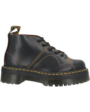 Dr. Martens Hurch Quad Vintage Smooth Ankle Boots Leather - Black