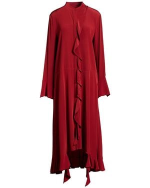 Tibi Midi-Kleid - Rot
