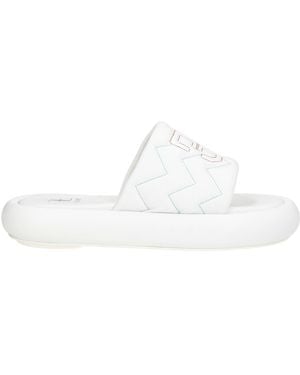 Fabi Sandals Leather - White