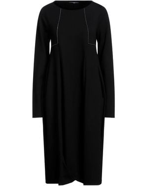 High Midi Dress - Black