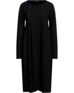 High Midi Dress - Black