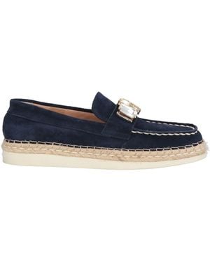 Triver Flight Loafers Leather - Blue