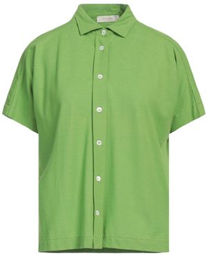 Zanone By Slowear Shirt Cotton - Green
