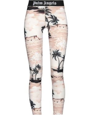 Palm Angels Leggings - Natural