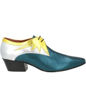 Missoni Lace-Up Shoes Calfskin - Blue