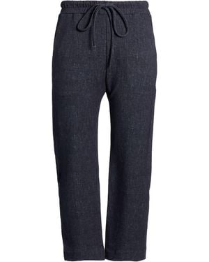 DOLORES... Midnight Pants Cotton, Elastane - Blue