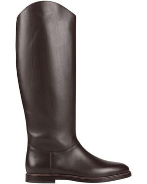 Brunello Cucinelli Boot Leather - Brown
