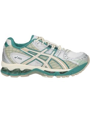Asics Sneakers Textile Fibers, Synthetic Fibers - Green