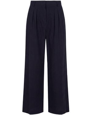 Officine Generale Trousers Cotton - Blue