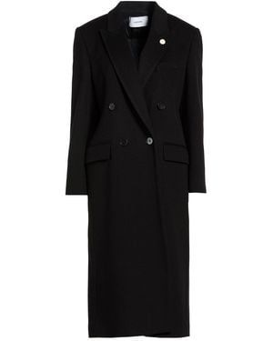 Lardini Coat Wool - Black