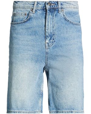 Minimum Denim Shorts Cotton - Blue