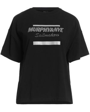 Murphy & Nye T-Shirt Cotton, Elastane - Black
