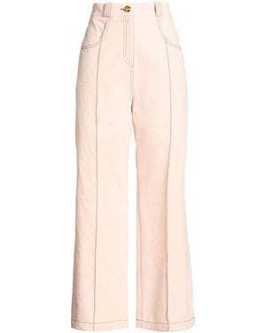 Giambattista Valli Trousers Cotton, Polyester - Pink