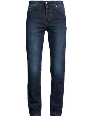 Kiton Jeans Cotton, Elastane - Blue