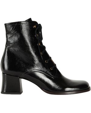 Chie Mihara Botines de caña alta - Negro