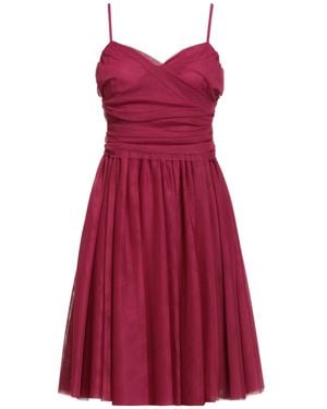 Rebel Queen Mini Dress - Red