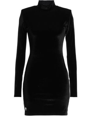 Philipp Plein Mini Dress Polyester, Elastane - Black