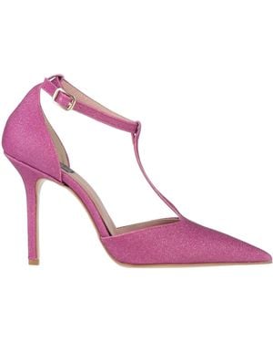 Islo Isabella Lorusso Fuchsia Pumps Textile Fibers - Pink