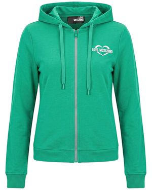 Love Moschino Sweatshirt Cotton, Elastane - Green