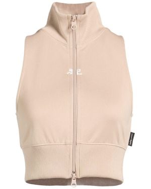 Courreges Sweatshirt Polyester - Natural