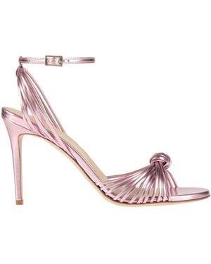 Semicouture Sandals Leather - Pink