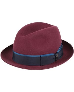 Borsalino Hat Wool - Red