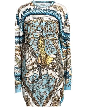 Moschino Mini Dress Cotton - Blue