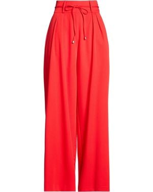ViCOLO Pants Polyester, Viscose, Elastane - Red