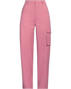 Isabelle Blanche Antique Rose Pants Polyester, Viscose, Tencel, Wool, Elastane - Pink