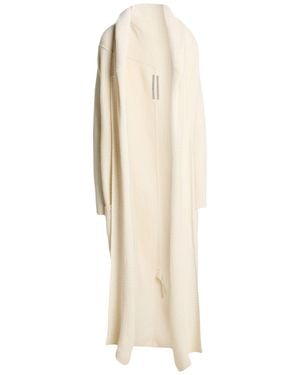 Rick Owens Cream Cardigan Alpaca Wool, Polyamide, Wool, Elastane - White