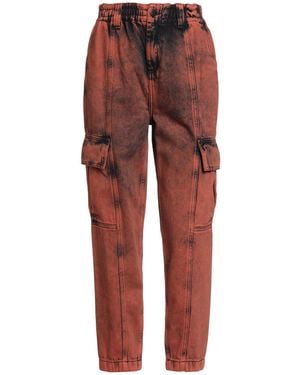 DKNY JEANS オールインワン レッド DKNY Jeans Petite High-Rise Pull-On Flare Jeans - Macy's