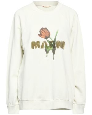 Marni Sweatshirt Cotton - White