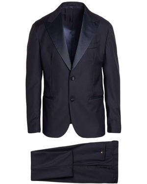 Eleventy Suit Wool - Blue