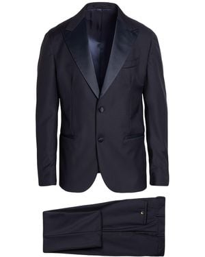 Eleventy Suit Wool - Blue