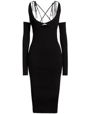 Anna October Vestido Midi - Negro