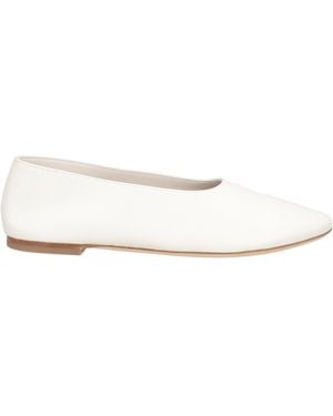 STAUD Ballet Flats - White