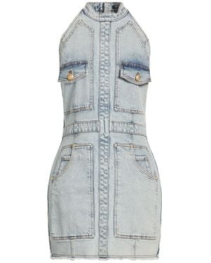 Balmain Mini Dress - Blue
