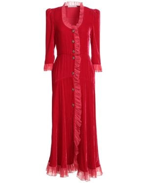 Philosophy Di Lorenzo Serafini Maxi Dress Viscose, Cotton - Red
