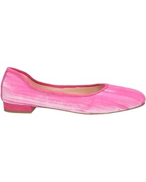 THERESA Ballet Flats Textile Fibers - Pink