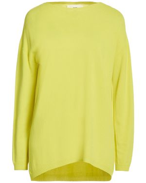 SOLOTRE Sweater Viscose, Polyamide - Yellow