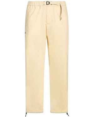 White Sand Pants Cotton, Polyamide, Elastane - Natural