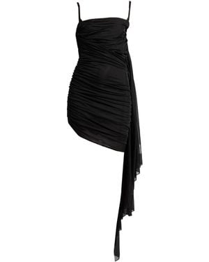 Mugler Mini Dress Polyamide, Elastane - Black